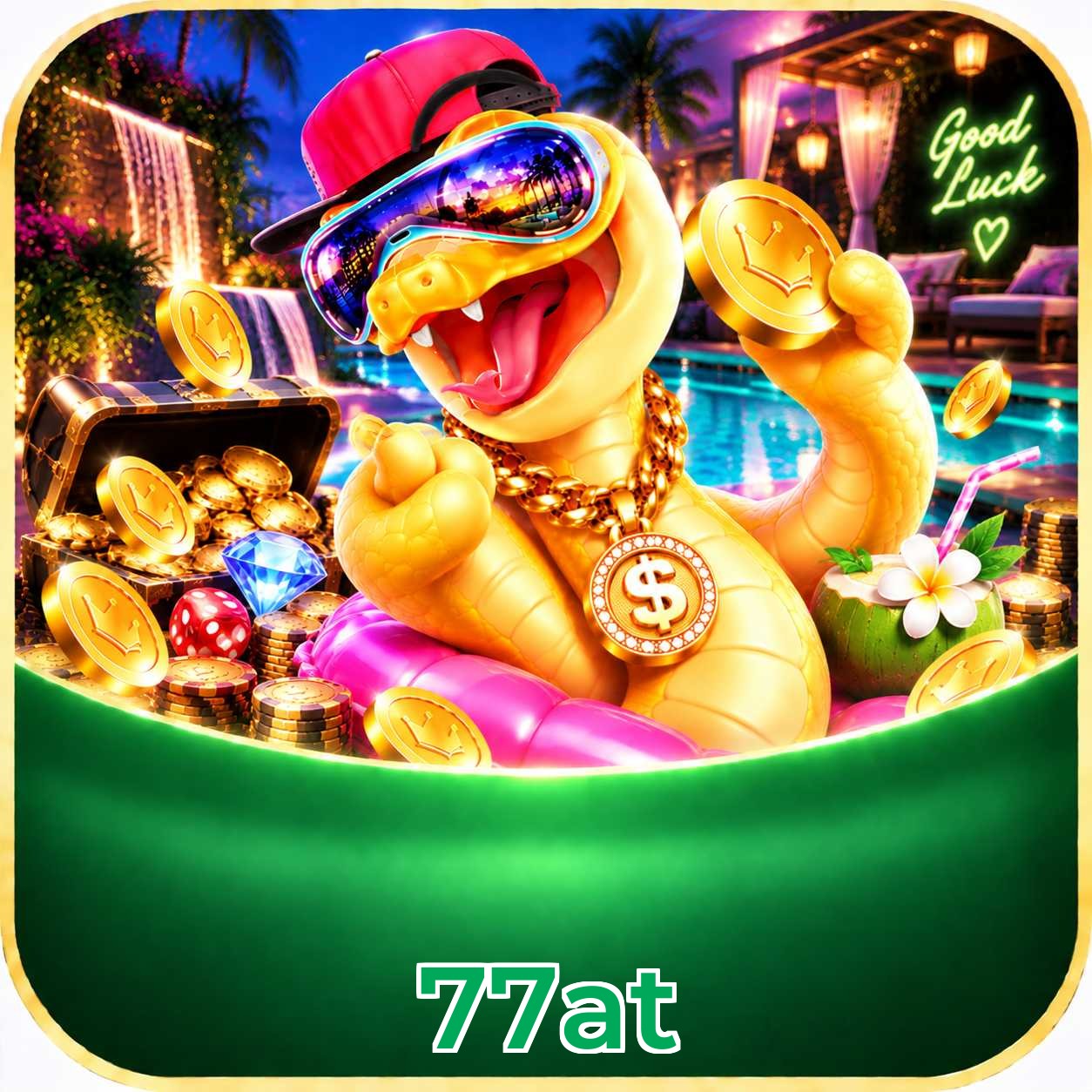 Grandes vitórias e jackpots pagos pela 77at via PIX