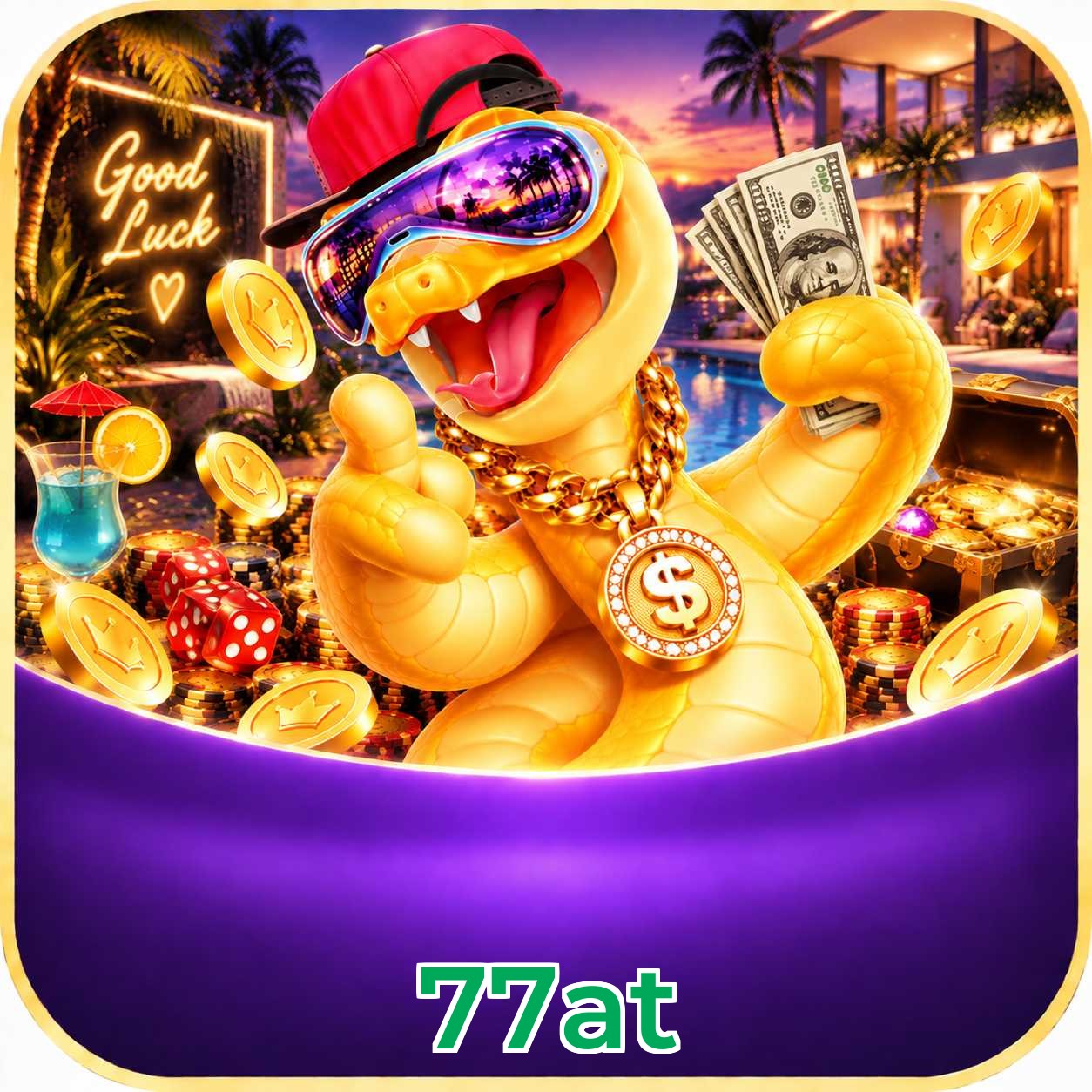 Grandes vitórias nos jogos Fortune da 77at