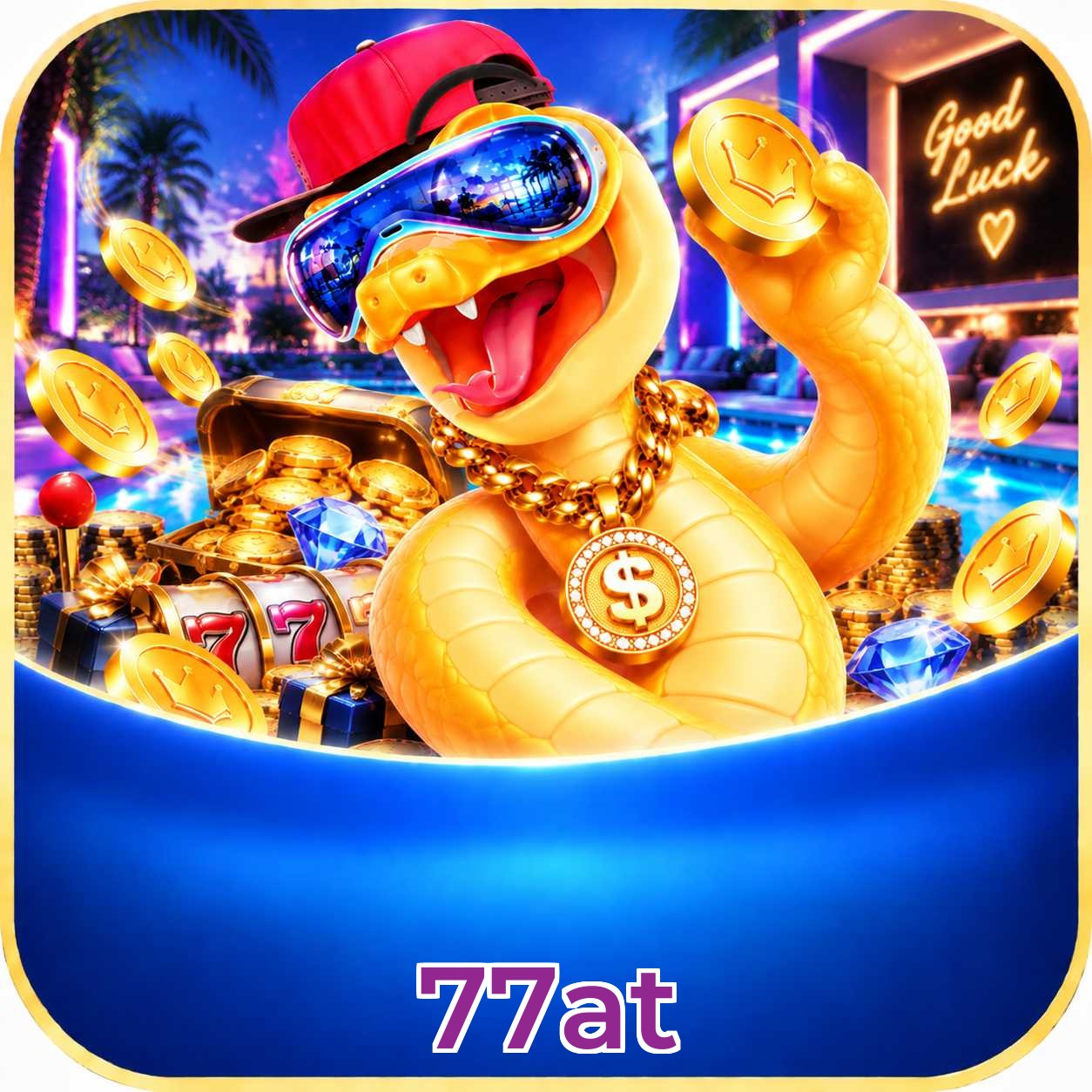 Catálogo de slots da 77at com RTP médio de 96,52%